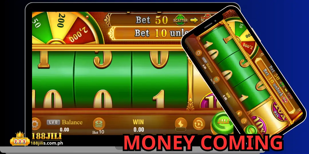 Money Coming by JILI at 188JILI – Complete Guide, Gameplay & Winning Tips 2 interface Money Coming (1)