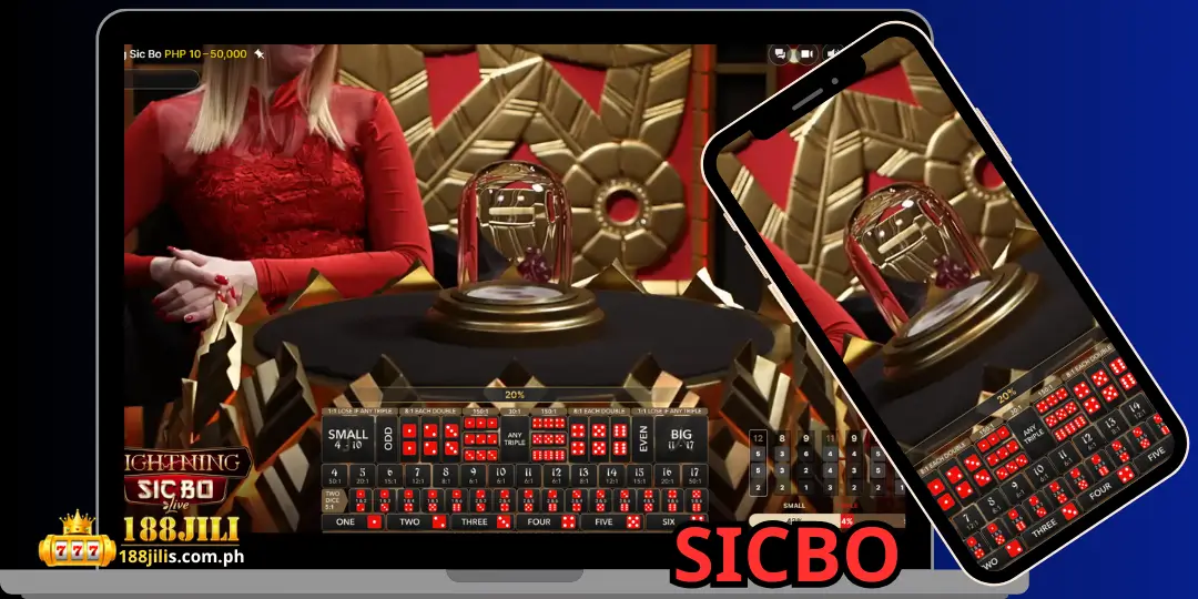 Sic Bo Evolution Gaming at 188JILI: Rules, Gameplay & Winning Strategies 2 interface Sic Bo